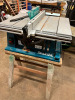 Makita 2704 Portable Table Saw, Serial 91194A, Year 2017.