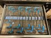 Huttenberg Germany Limited Edition 7 Draw Mobile Tool Chest, with Tools (As Pictured). - 9