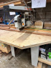 Maggi Junior 640 Sega Radiale Cross Cut Pull Over Saw, Type Number 15431125, Serial 1540600347, Year 2006.