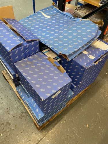 Pallet Containing 20 x Grohe New Boxed Taps & 4 x Red Mini Boilers