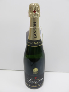 6 x Bottles of Lanson Le Black Label Brut Champagne, 75cl.