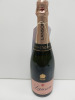 2 x Bottles of Lanson Le Rose Champagne, 75cl.