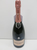 3 x Bottles of Bollinger Rose Brut Champagne, 75cl
