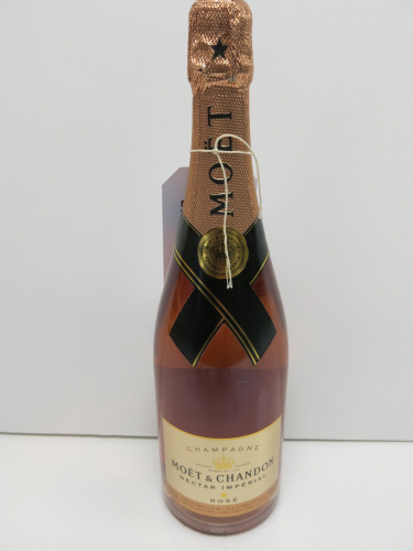 Moet & Chandon Nectar Imperial Rose Champagne, 75cl.