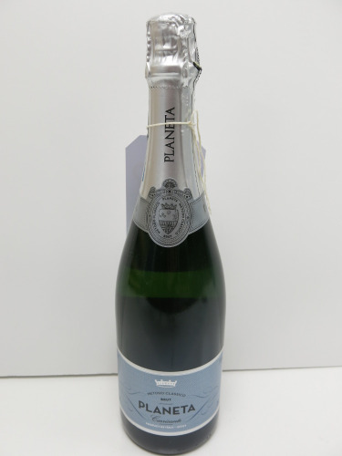 4 x Bottles of Planeta Brut Meodo Classica Sicilia Sparkling Wine, 75cl.