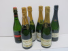 6 x Bottles of English Sparkling Wine to Include: 2 x Balfour Hush Heath Estate Classic Cuvee, 2 x Leckford Estate Brut 2019, 1 x Wiston South Downs Blanc de Blancs & 1 x Chapel Down Bacchus 2021, 75cl.
