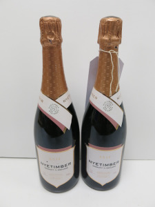 2 x Bottles of Nyetimber Rose, 75cl.