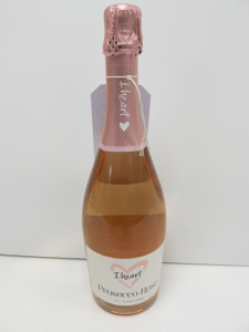 5 x Bottles of I Heart Prosecco Rose, 75cl.