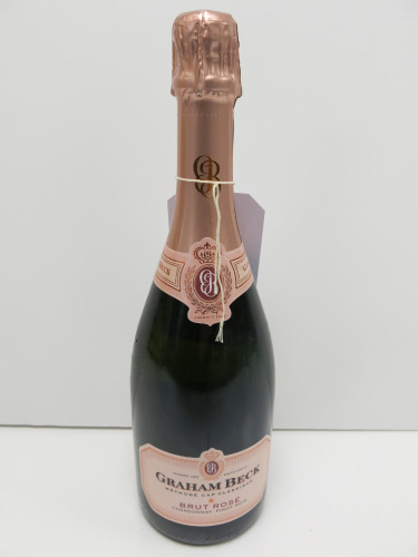 3 x Bottles of Graham Beck Brut Rose, 75cl
