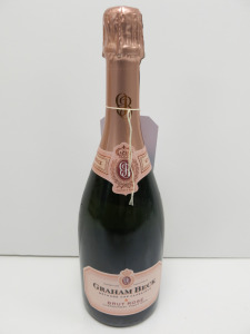3 x Bottles of Graham Beck Brut Rose, 75cl