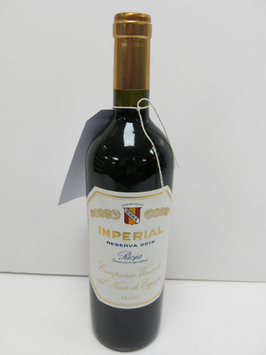 5 x Bottles of Imperial Roja Reserve Red Wine, 2018, 75cl.