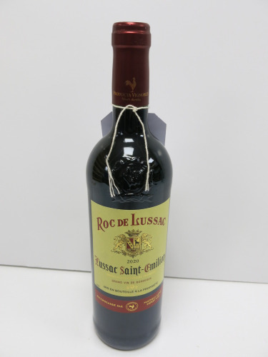 5 x Bottles of Roc De Lussac Saint Emilion Red Wine, 2020, 75cl.