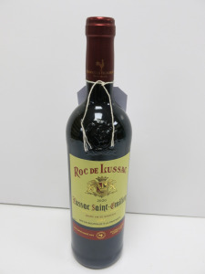 5 x Bottles of Roc De Lussac Saint Emilion Red Wine, 2020, 75cl.