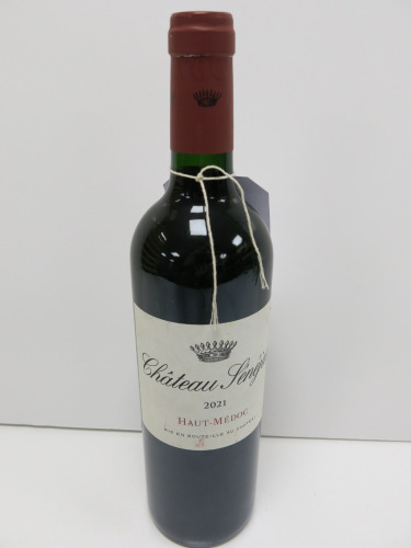 5 x Bottles of Chateau Senejac Haut Medoc Red Wine, 2021, 75cl