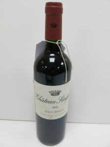 5 x Bottles of Chateau Senejac Haut Medoc Red Wine, 2021, 75cl