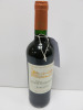 5 x Bottles Chateau La Croix Du Grand Jard Bordeaux Red Wine, 2018, 75cl.