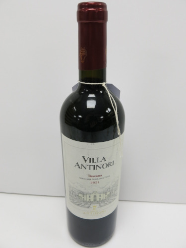 5 x Bottles of Villa Antinori Toscana Red Wine, 2021, 75cl.