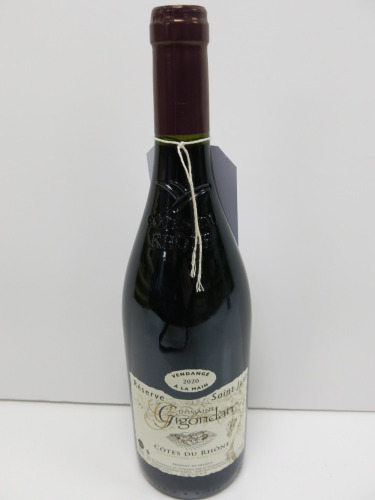 5 x Bottles of Domaine Gigondan Syrah Red Wine, 2019/20, 75cl.