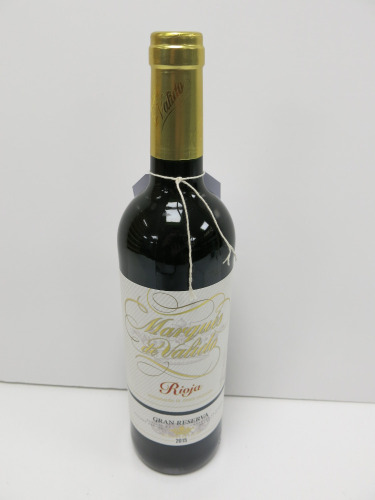 5 x Bottles of Marques de Valido Gran Reseva Rioja Red Wine, 2015, 75cl.