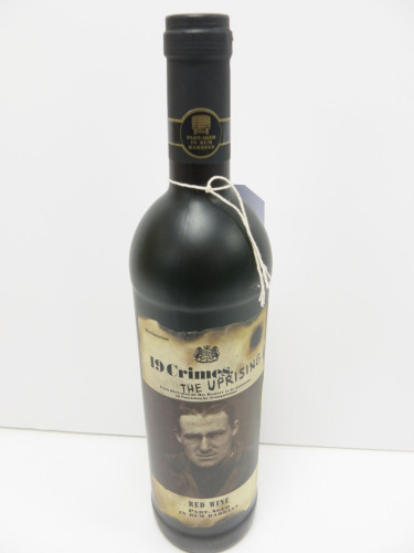 5 x Bottles of 19 Crimes The Uprising Red Wine, 75cl.