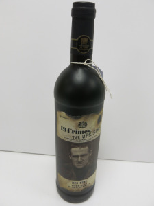 5 x Bottles of 19 Crimes The Uprising Red Wine, 75cl.