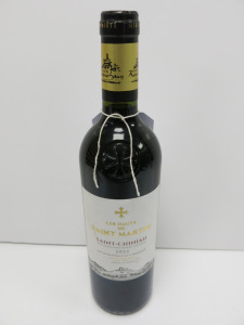 5 x Bottles of Les Hauts De Saint Martin Saint Chinian Red Wine, 2022, 75cl.