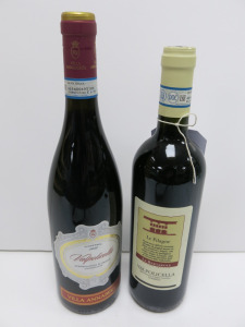 6 x Assorted Bottles of Red Wine to Include: 4 x Le Filagne Valpolicella 2021 & 2 x Vendemmia Valpolicella 2022, 75cl.