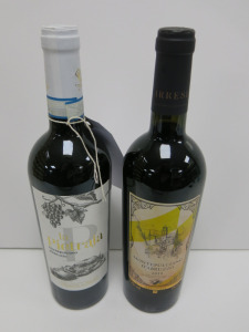 6 x Assorted Bottles of Red Wine to Include: 3 x La Pietraja 2021 & 3 x Montepulciano D'Abruzzo 2019, 75cl.