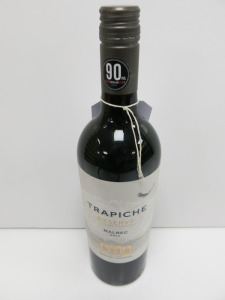 5 x Bottles of Trapiche Reserve Malbec Red Wine, 2022, 75cl.