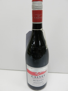 5 x Bottles of Calvet Limited Release Merlot Red Wine, 2019, 75cl.