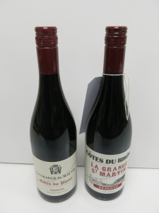 5 x Bottles of La Grange St Martin Reserve Red Wine, 2022, 75cl.