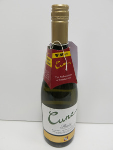 6 x Bottles of Cune Rioja Barrel Fermented White Wine, 2022, 75cl.