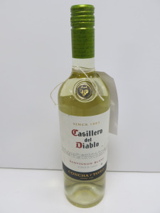 6 x Bottles of Casillero del Diablo Sauvignon Blanc White Wine, 2023, 75cl.