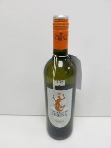 5 x Bottles of Castello Di Sirena Chardonnay White Wine, 75cl.