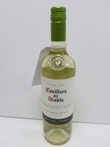 15 x Bottles of Casillero del Diablo Sauvignon Blanc White Wine 2023, 75cl.