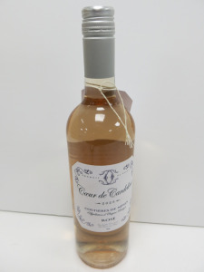 5 x Bottles of Coeur de Cardeline Rose Wine, 2023, 75cl.
