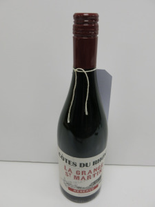 5 x Bottles of La Grange St Martin Reserve Red Wine, 2022, 75cl.