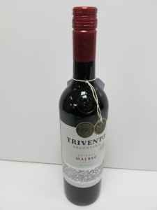 5 x Bottles of Trivento Malbec Reserve Red Wine, 2022, 75cl.