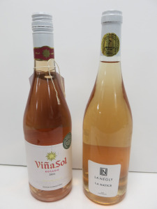 6 x Bottles of Assorted Rose Wine to Include: 4 x Vinasol Rosado 2021 & 2 x Chateau La Negly La Natice 2022, 75cl.