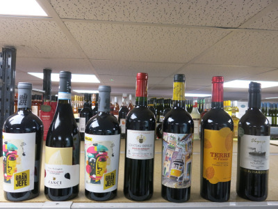 7 x Bottles of Assorted Red Wine (As Viewed/Pictured), 75cl.