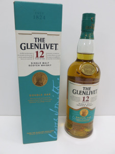 Boxed The Glenlivet 12 Yrs Single Malt Scotch Whisky, 70cl.
