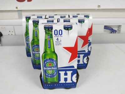 6 x Packs of 4 Bottles Heineken Alcohol Free, 330ml.