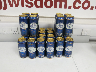 8 x Packs of 4 Cans Angelo Poretti Larger, 440ml.