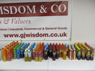 135 x Assorted Energy & Soft Drinks to Include: 12 x Assorted Lucozade 900ml, 55 x Assorted Lucozade 500ml, 34 x Assorted Ribena 500ml, 10 x Protein Wow Hydrate 500ml & 24 x Assorted Flavoured Lipton Tea 500ml.