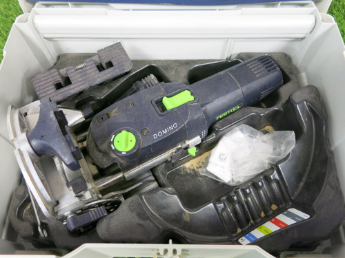 Festool Domino DF500 Biscuit Joining Machine in Carry Case.