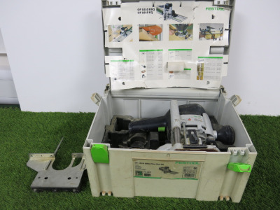 Festool OF1010EBQ Router. Comes with Carry Case. Note: requires power supply.