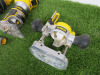 2 x DeWalt Compact Routers & Accessories to Include: DCW600 Cordless Brushless Router & D26204 240v Router with 2 x Guides & 1 x 18v 4AH Battery. NOTE: requires charger. - 4