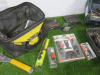 Lot of Assorted Tools & Accessories to Include: Einhall Micro Drill in Case, Handtools, DeWalt Tool Bag, New/Packaged Drill Bits Etc (As Viewed). - 3