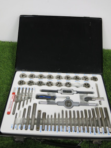 Tap & Di Set in Black Metal Carry Case.