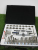 Tap & Di Set in Black Metal Carry Case.